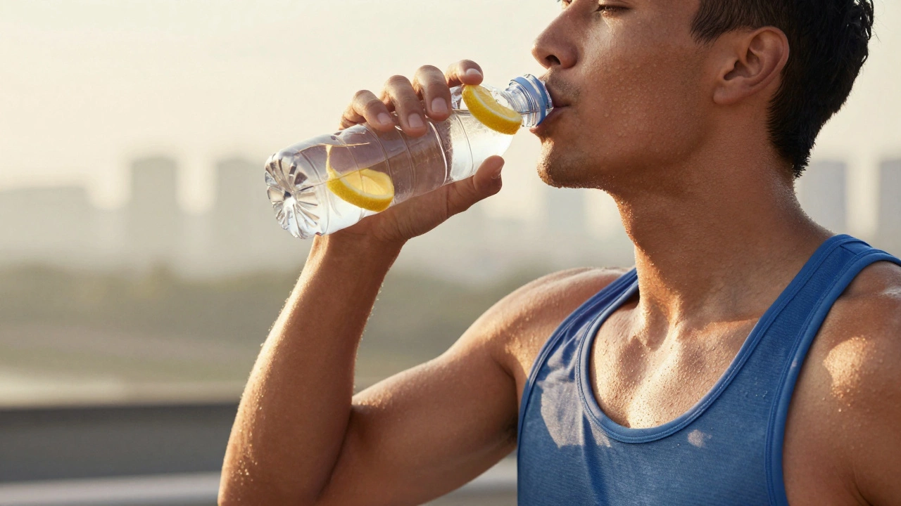Можно ли пить воду с лимоном во время тренировок: влияние на выносливость и восстановление