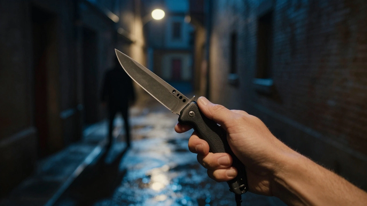 Эффективные точки удара ножом для самообороны: руководство по выживанию