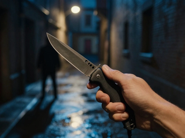 Эффективные точки удара ножом для самообороны: руководство по выживанию